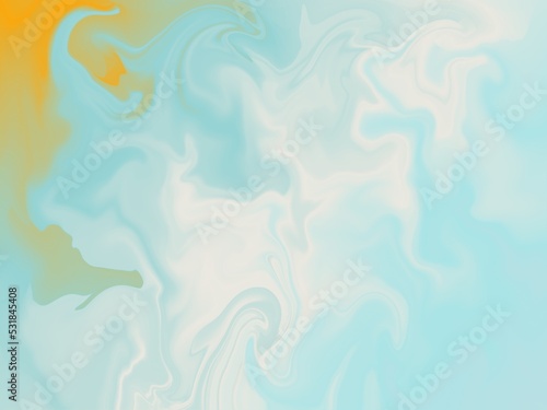 Liquify Abstract Pattern design of 6 colors combination. Soft colorful background  design for Mobile applications.