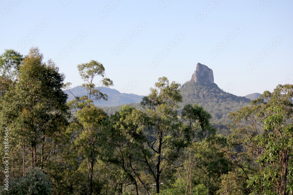 Mount Tibrogargan, Glasshouse Mountains, Queensland, Australia