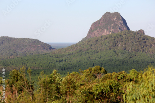 Mount Tibrogargan, Glasshouse Mountains, Queensland, Australia