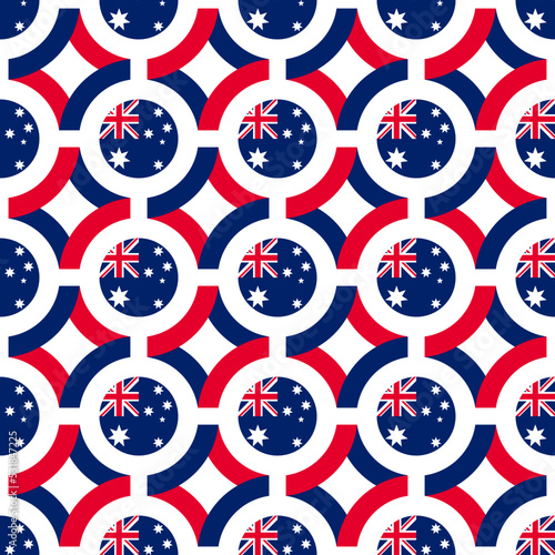 australia pattern design. vector illustration
