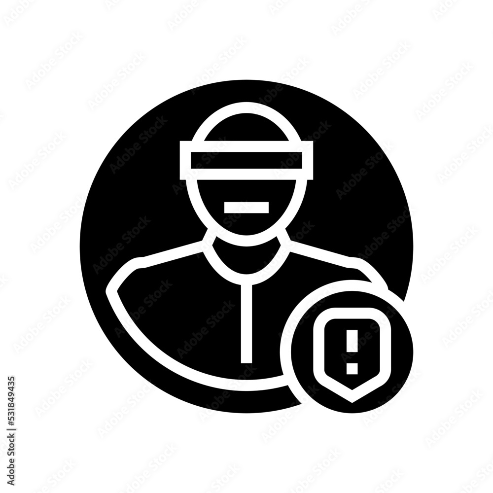 not verified profile glyph icon vector. not verified profile sign. isolated symbol illustration not verified profile glyph icon vector. not verified profile sign. isolated symbol illustration