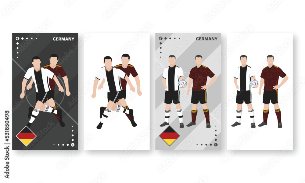 Germany Football Team Kit, Home kit and Away Kit