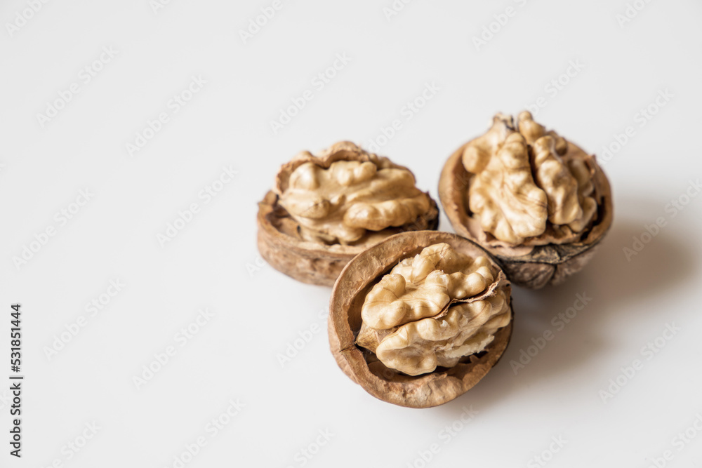 healthy walnuts on the table healthy walnuts on the table