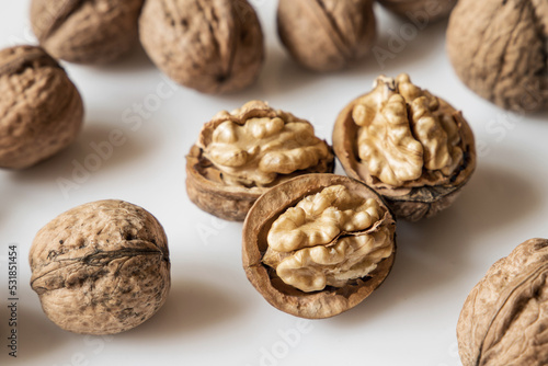 healthy walnuts on the table