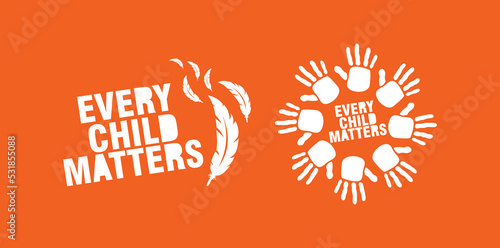 Fotografie, Tablou Every Child Matters Logo