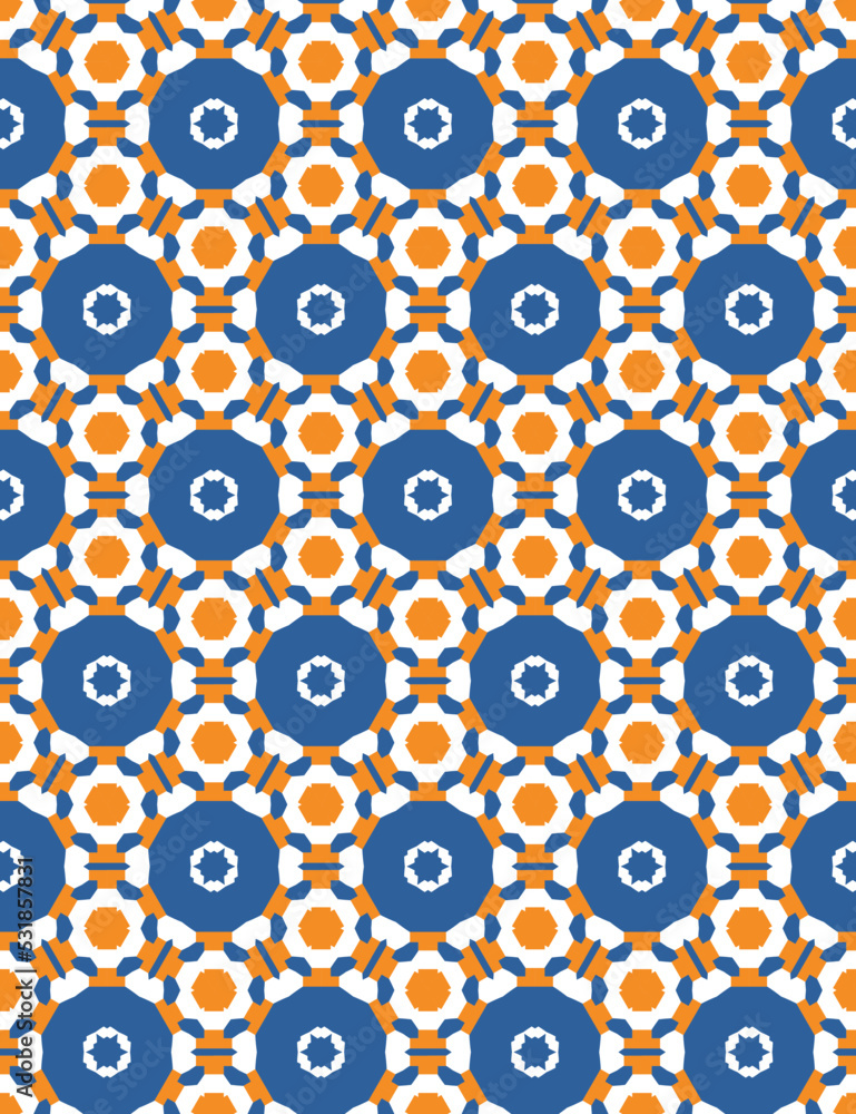 Geometric pattern. Seamless vector background. Ethnic graphic design.