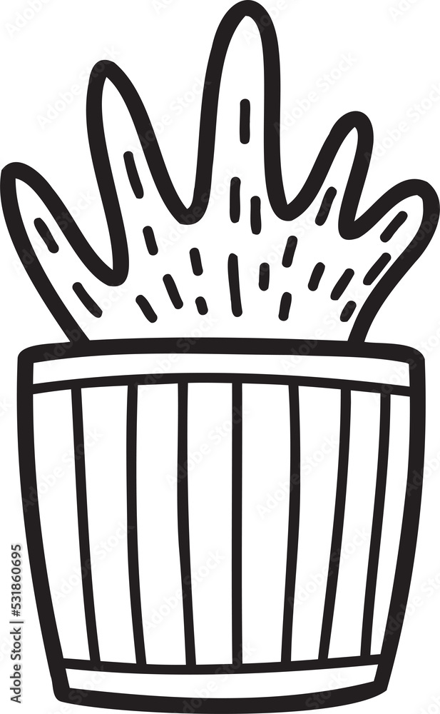 Hand Drawn cute cactus illustration Hand Drawn cute cactus illustration