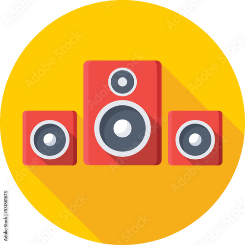 Speaker Vector Icon