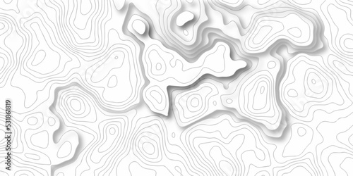 abstract background vector Topographic map background. Line topography map contour background, geographic grid. Abstract vector illustration.