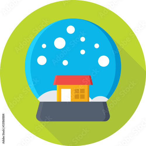 Snow Globe Vector Icon