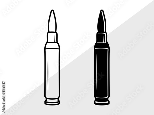 Papier peint Bullet SVG, Gun Bullet Svg, Ammo Svg, Munition Svg, Bullets Sign Svg, Bullet Svg