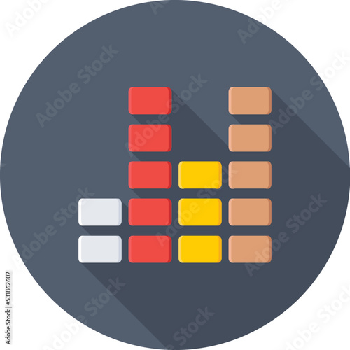 Sound Bars Vector Icon