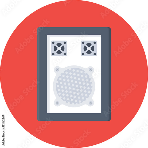 Speaker Vector Icon