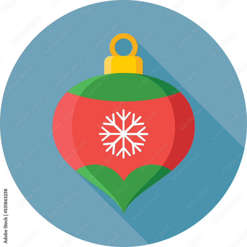 Obraz premium Bauble Vector Icon