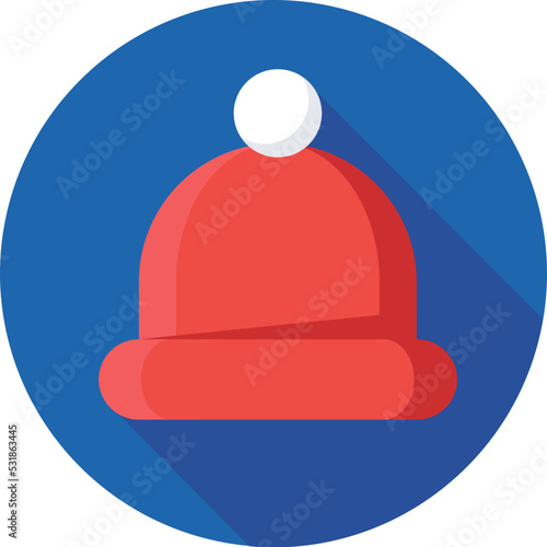 Bobble Hat Vector Icon