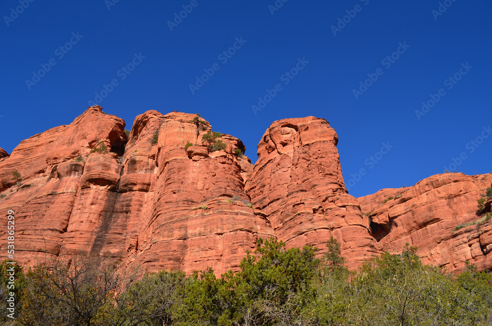 Gorgeous Large Red Rock Formation in Sedona