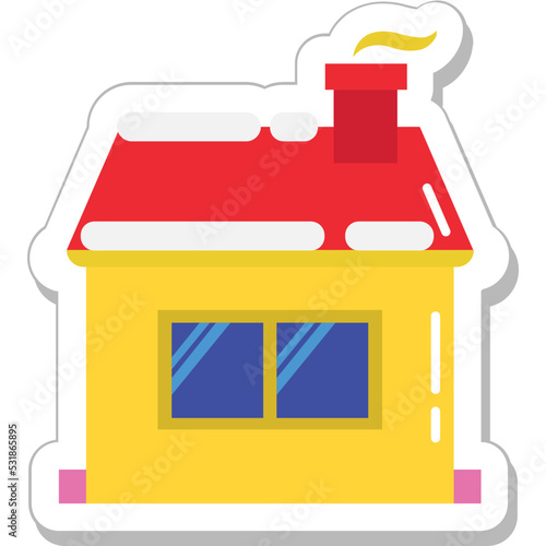 House Colored Vector Icon