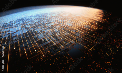 Connectivity, conceptual illustration