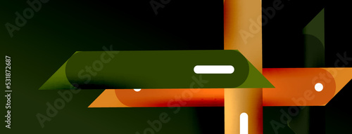 Background overlapping lines. Dynamic lines abstract wallpaper. Straight lines composition vector illustration for wallpaper banner background or landing page