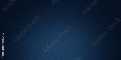 Dark blue background texture with black vignette in old vintage grunge textured border design