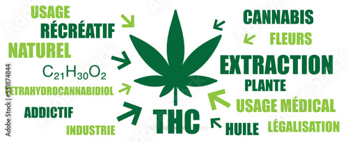 nuage de mots THC