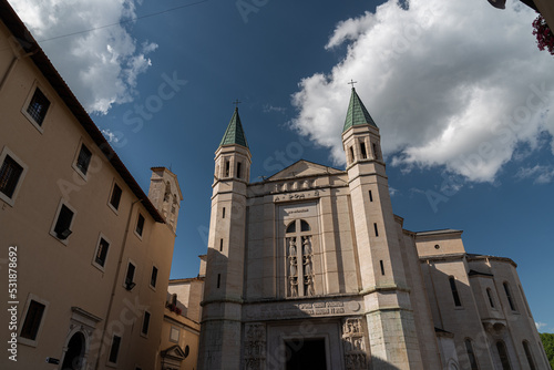 Cascia. The sanctuary of Santa Rita