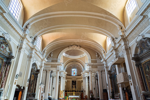 Recanati. Marche. The church of S. Agostino photo