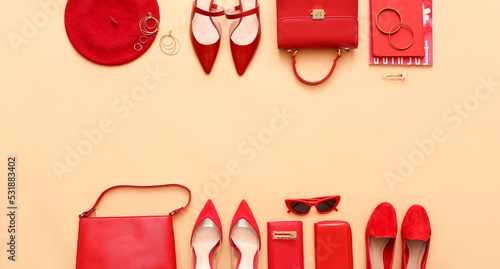 Fashionable woman's accesso...