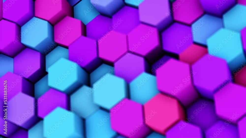 Abstract animation multicolor pattern 4K smooth Abstract animation multicolor pattern 4K smooth