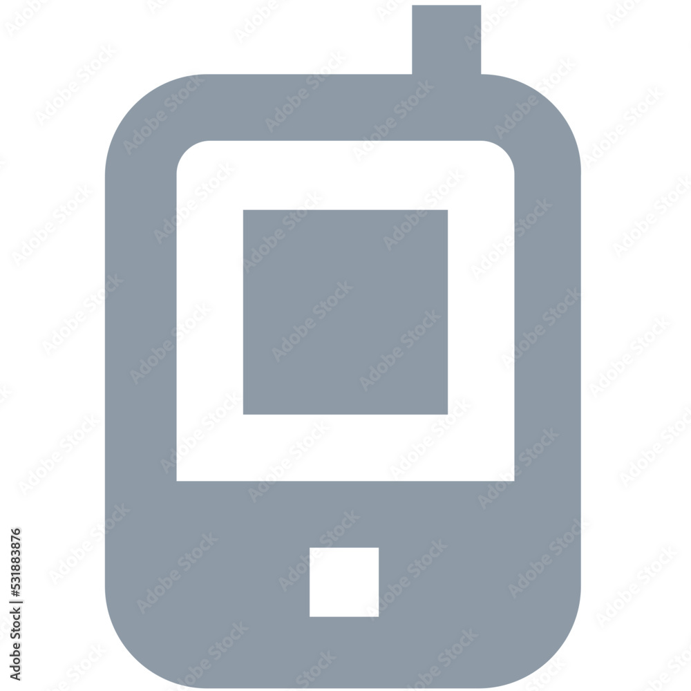 Walkie Talkie Vector Icon Walkie Talkie Vector Icon