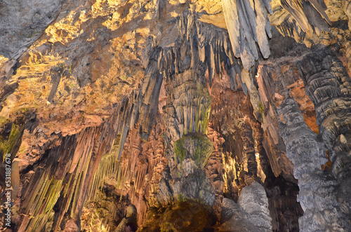 Inside Gibraltar caves