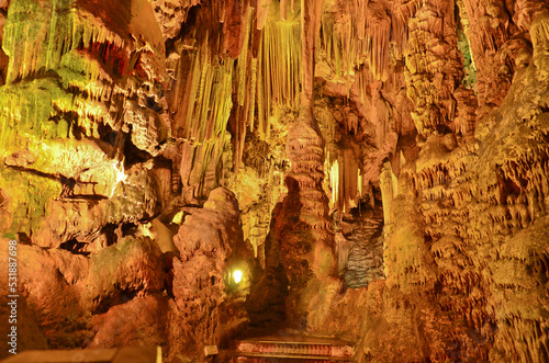 Inside Gibraltar caves