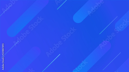 Abstract line blue background