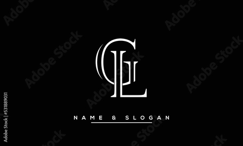 GL,  LG,  G,  L  Abstract  Letters  Logo  Monogram photo