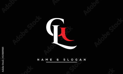 GL,  LG,  G,  L  Abstract  Letters  Logo  Monogram photo