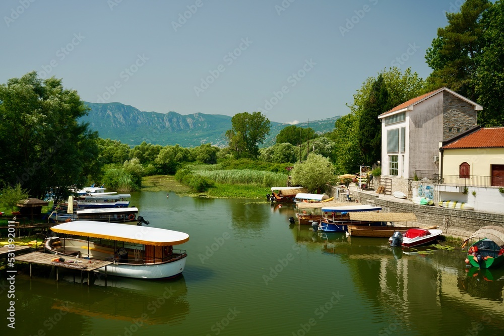 Fototapeta premium Virpazar Montenegro 2022 June