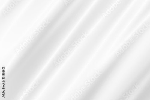 Abstract Background on isolated. Abstract white waves. Wave from Curtain. White wave background.