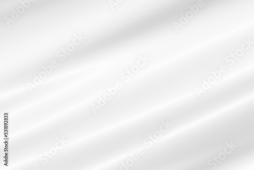 Abstract Background on isolated. Abstract white waves. Wave from Curtain. White wave background.