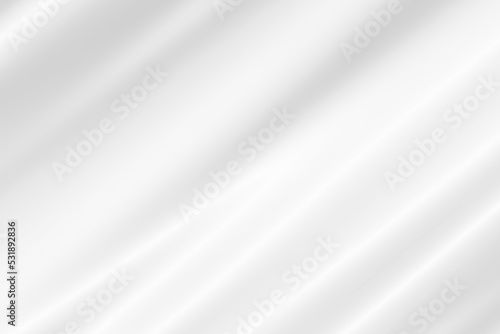 Abstract Background on isolated. Abstract white waves. Wave from Curtain. White wave background.