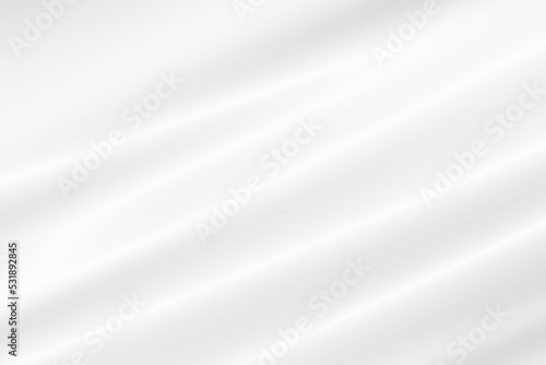 Abstract Background on isolated. Abstract white waves. Wave from Curtain. White wave background.