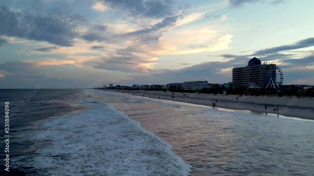 sunrise pullout carolina beach in 4k sunrise pullout carolina beach in 4k