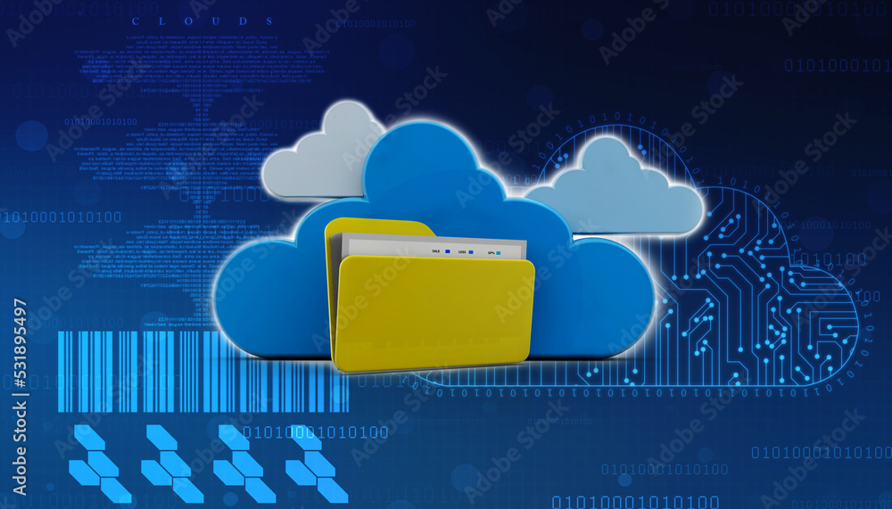 3d rendering Cloud computing concept, Cloud internet technology concept background, Cloud computing and network data Storage concept 3d rendering Cloud computing concept, Cloud internet technology concept background, Cloud computing and network data Storage concept