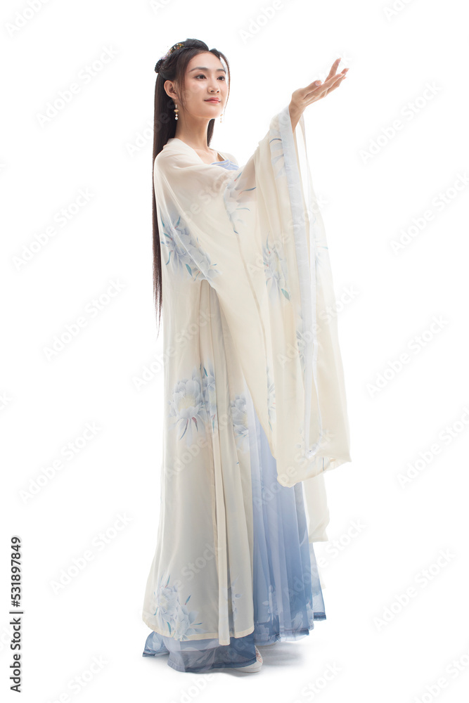 Beautiful young woman in ancient costume Beautiful young woman in ancient costume