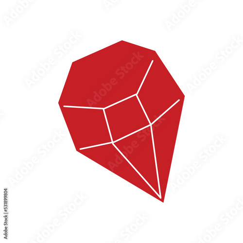 Collection of vector magic fairy tale elements, icons and illustrations. Pendant.