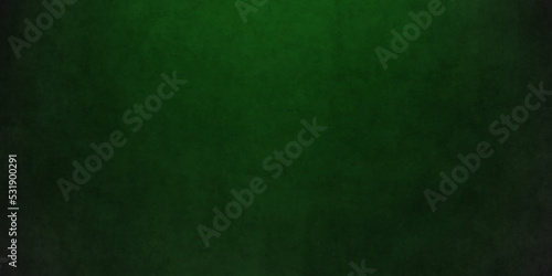 Vintage green stone grunge concrete cement blackboard chalkboard wall floor texture. Black anthracite dark green grunge old texture panorama backdrop background. © MdLothfor