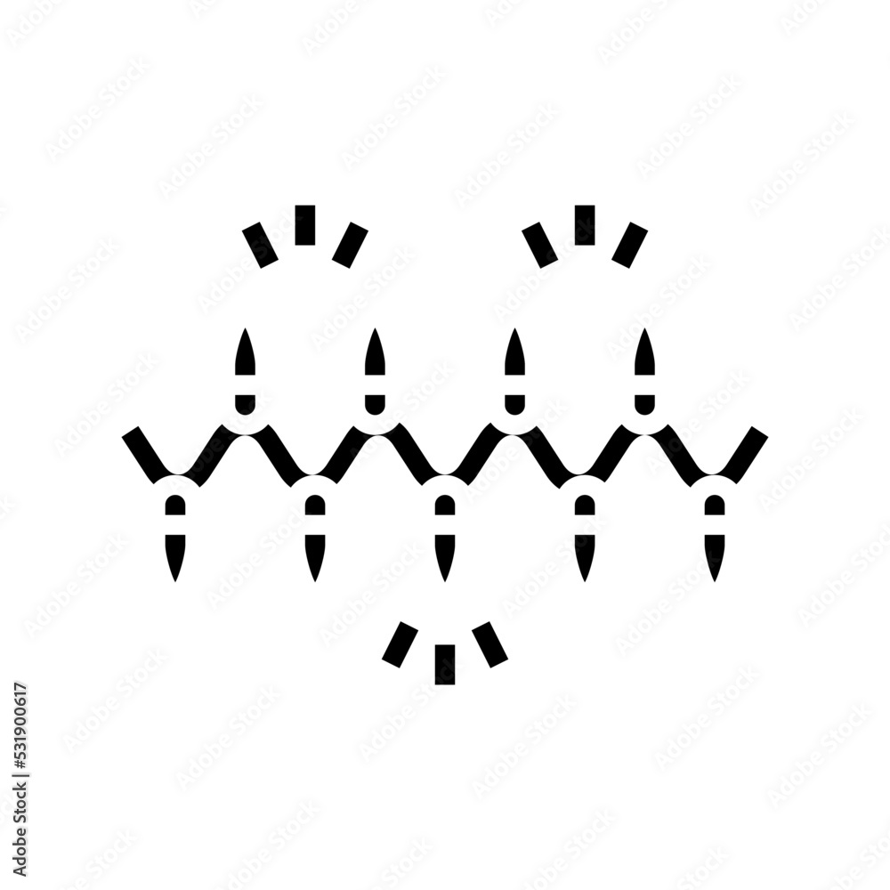 light winter glyph icon vector. light winter sign. isolated symbol illustration light winter glyph icon vector. light winter sign. isolated symbol illustration