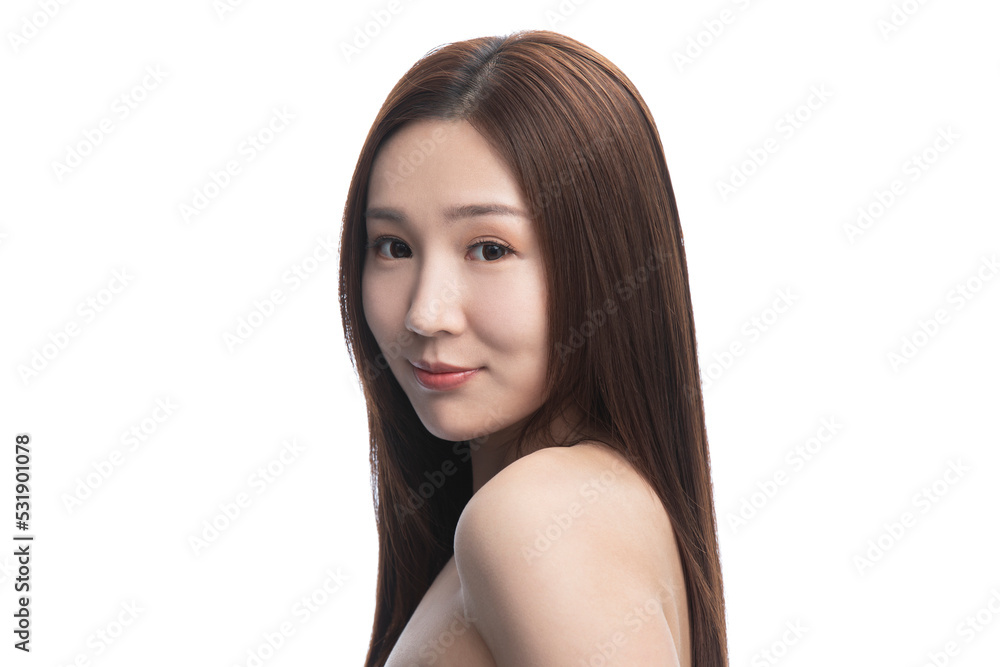 Portrait of beautiful young woman Portrait of beautiful young woman