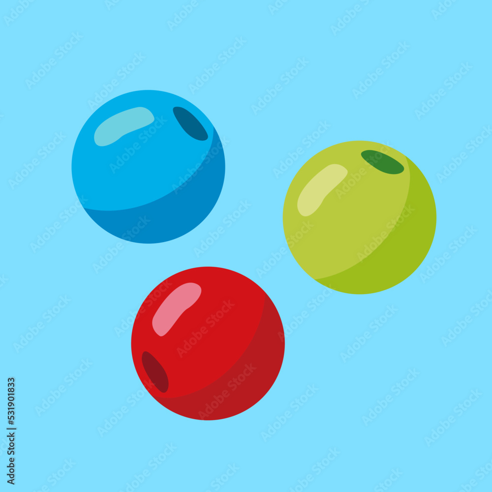 Beads, colorful beads, balls, jewelry Beads, colorful beads, balls, jewelry