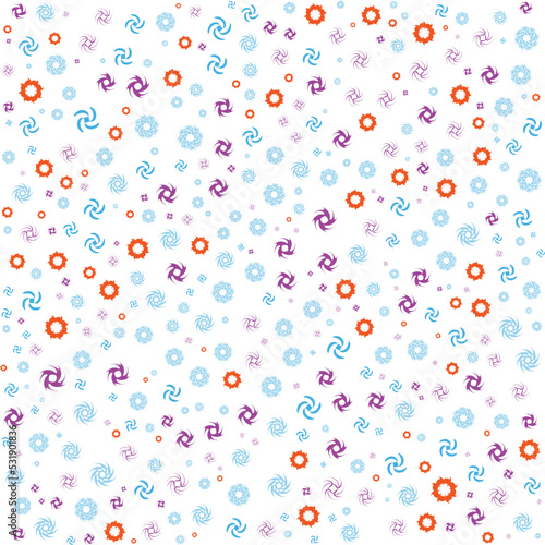 Abstract pattern design. Background design vector. Modern textile and fabric pattern. Beautiful tiles pattern. 