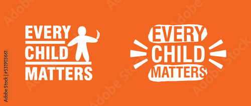 Tablou canvas Every Child Matters Logo